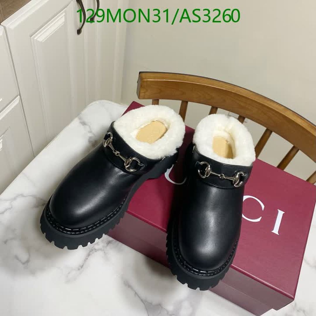 Gucci-Women Shoes Code: AS3260 $: 129USD
