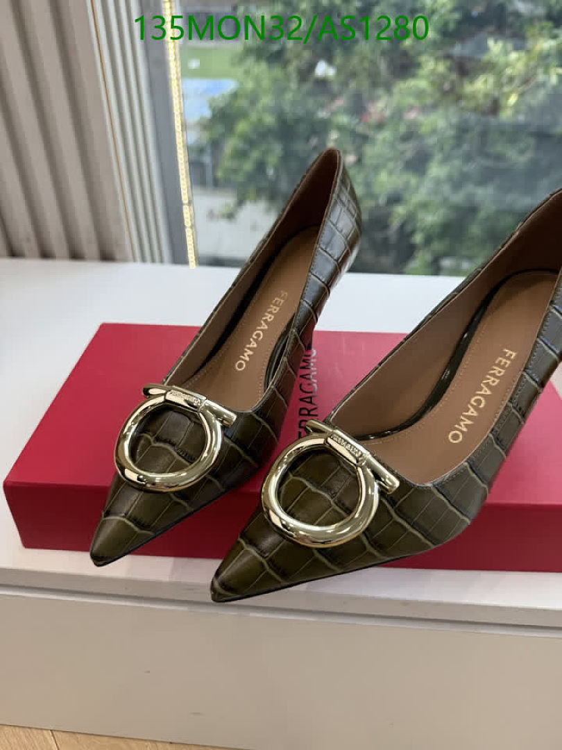 Ferragamo-Women Shoes Code: AS1280 $: 135USD