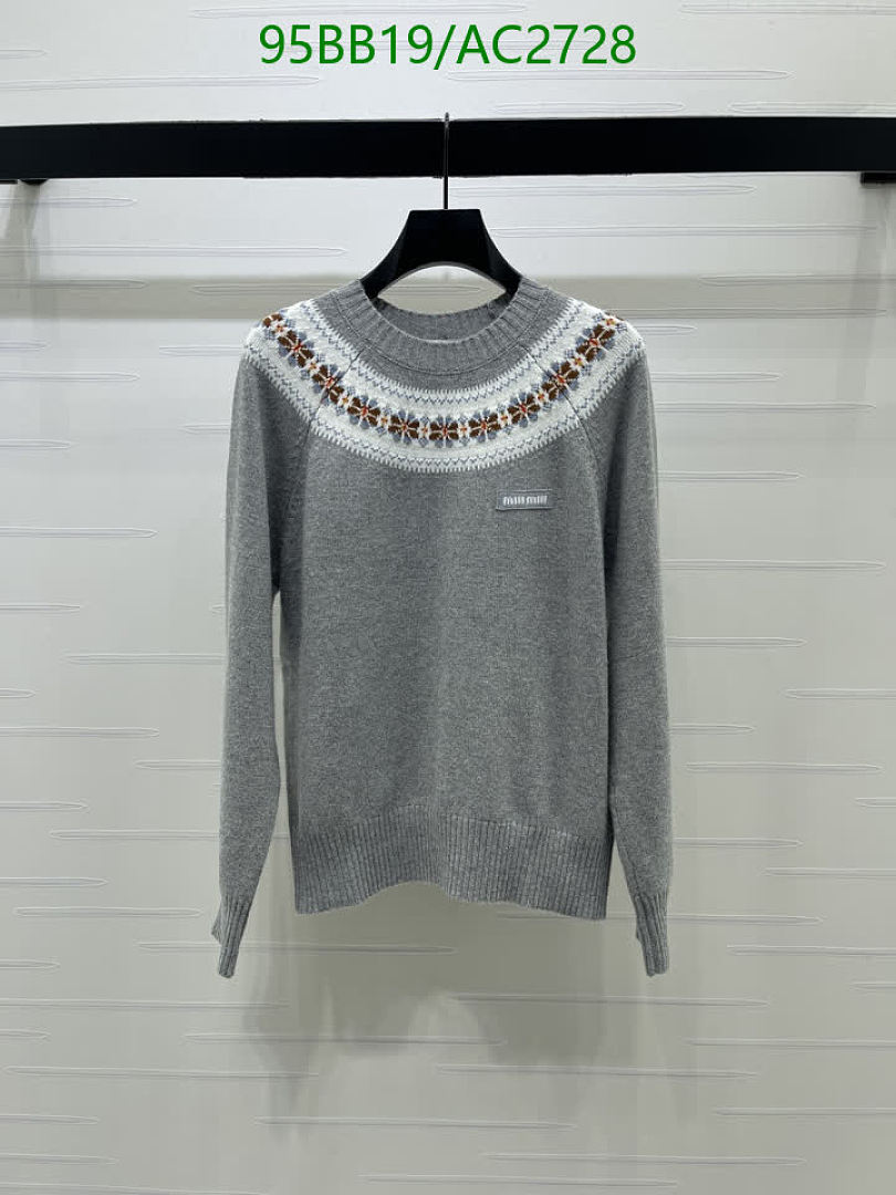Miu Miu-Clothing Code: AC2728 $: 95USD