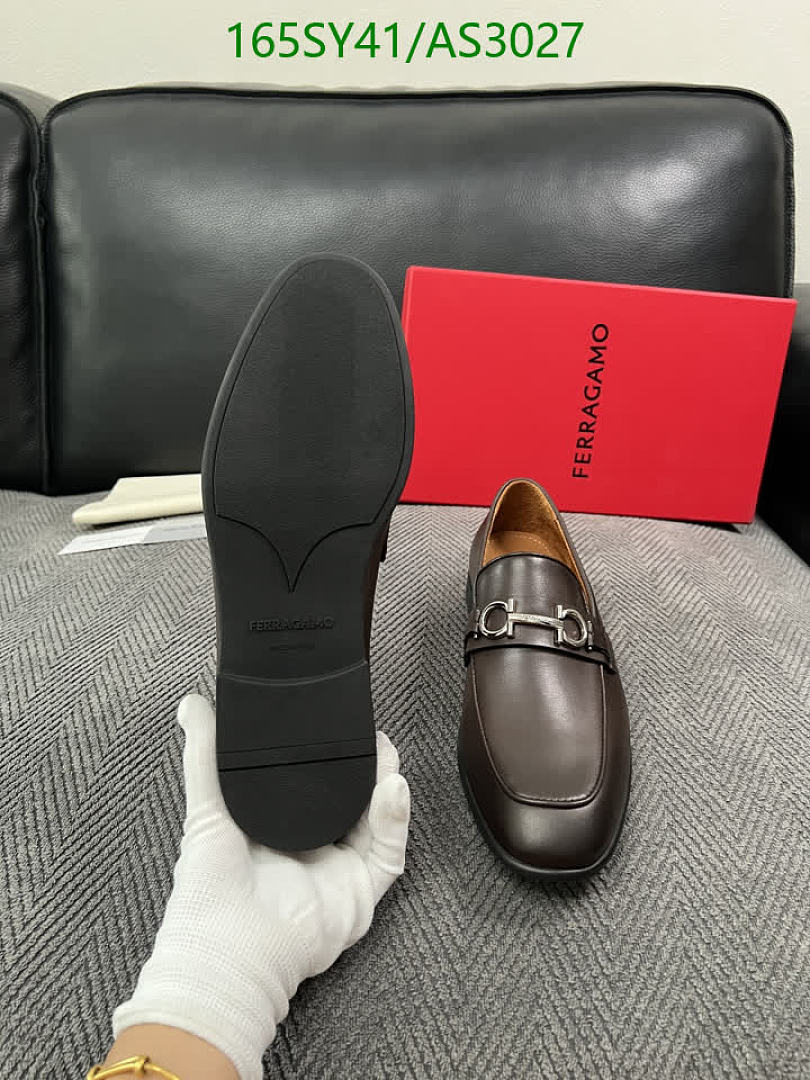 Ferragamo-Men shoes Code: AS3027 $: 165USD