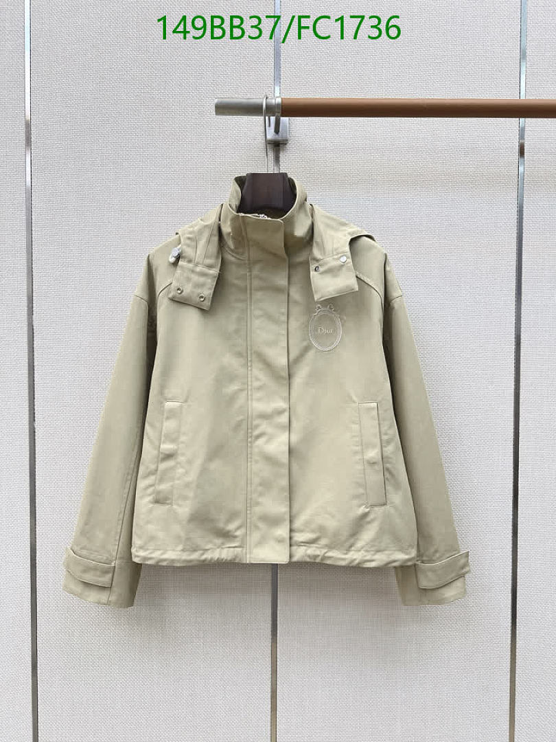 Dior-Clothing Code: FC1736 $: 149USD
