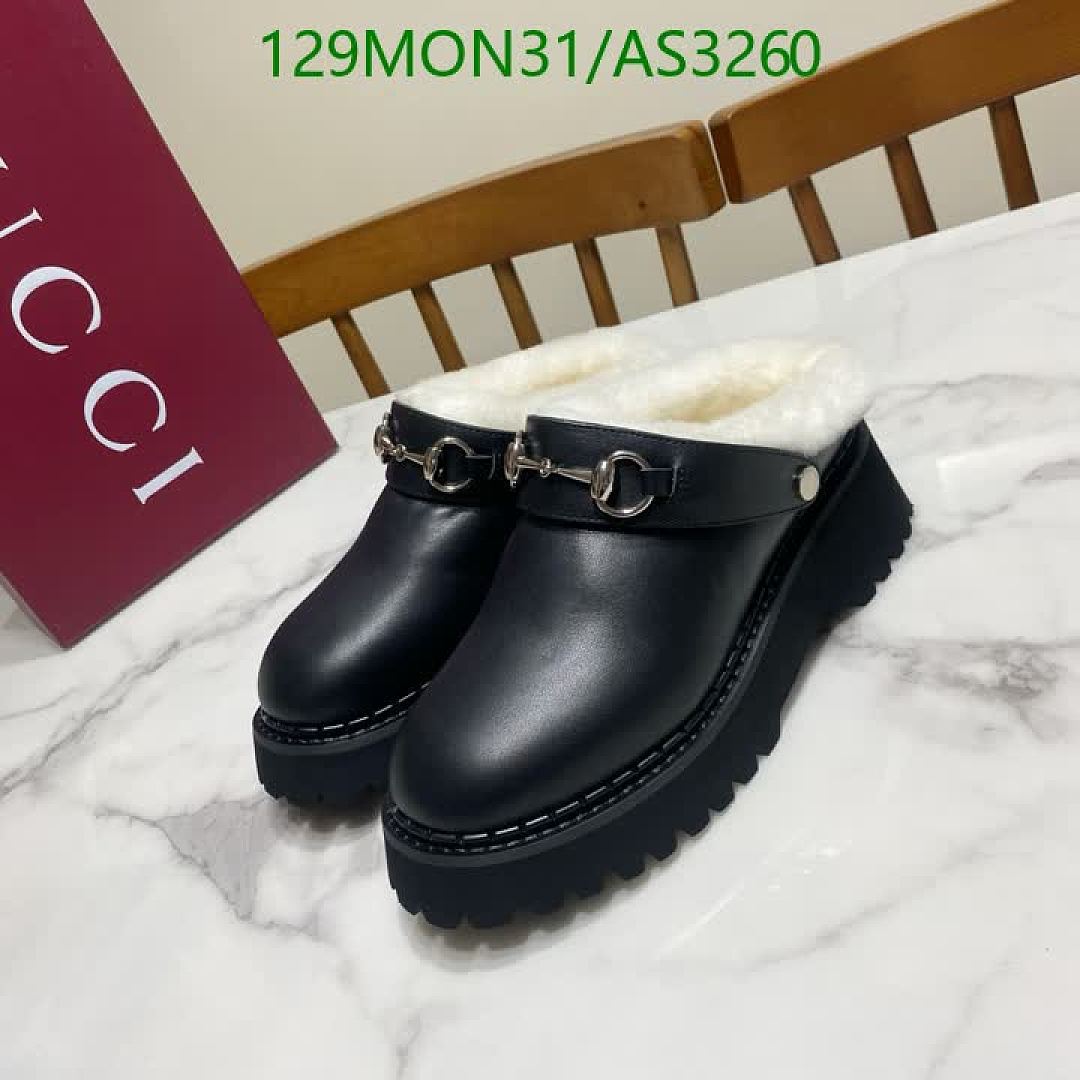 Gucci-Women Shoes Code: AS3260 $: 129USD