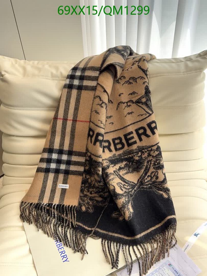 Burberry-Scarves Code: QM1299 $: 69USD