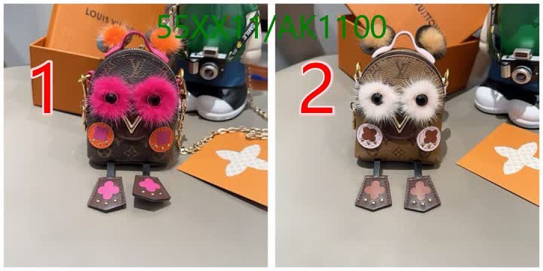 LV-Keychains & Charms Code: AK1100 $: 55USD