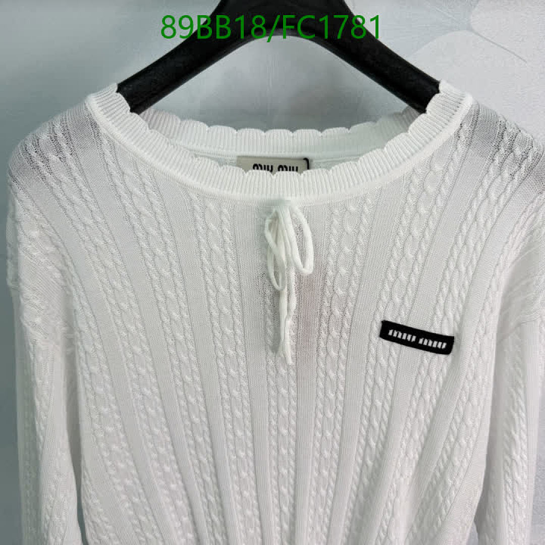 Miu Miu-Clothing Code: FC1781 $: 89USD