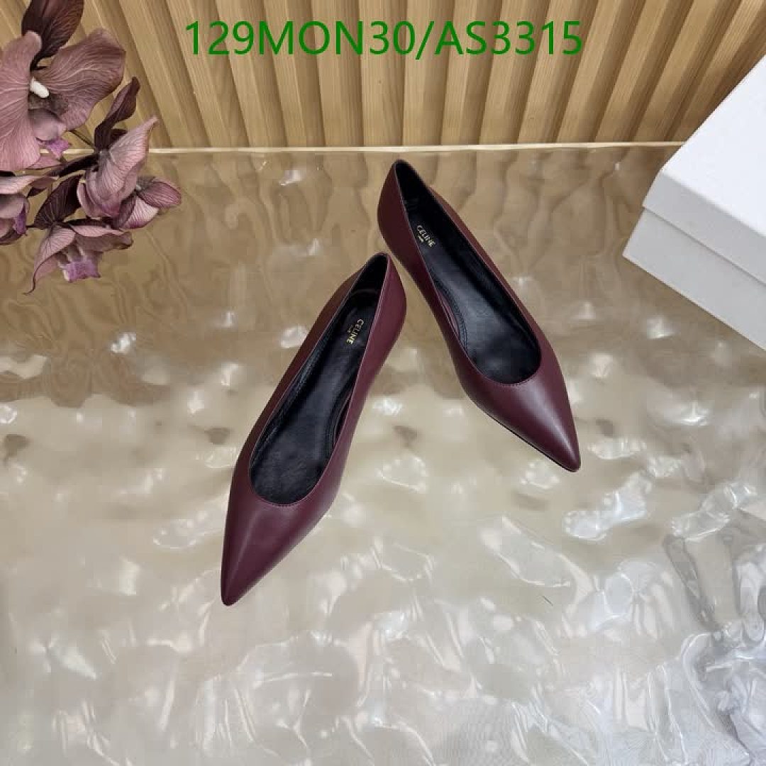 Celine-Women Shoes Code: AS3315 $: 129USD