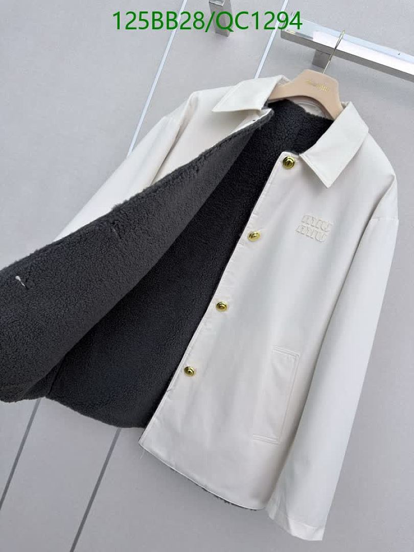 Miu Miu-Clothing Code: QC1294 $: 125USD