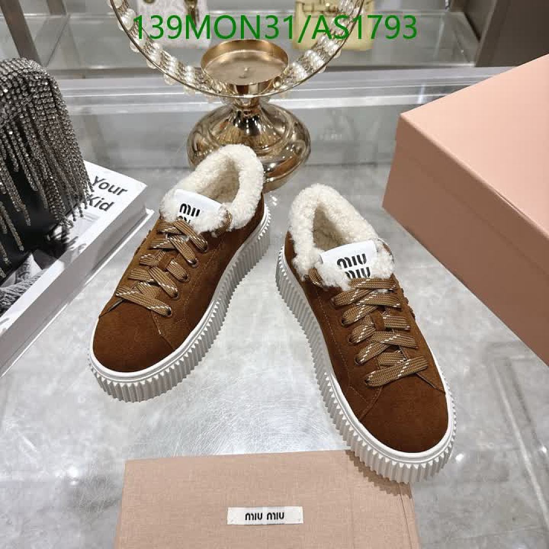 Miu Miu-Women Shoes Code: AS1793 $: 139USD