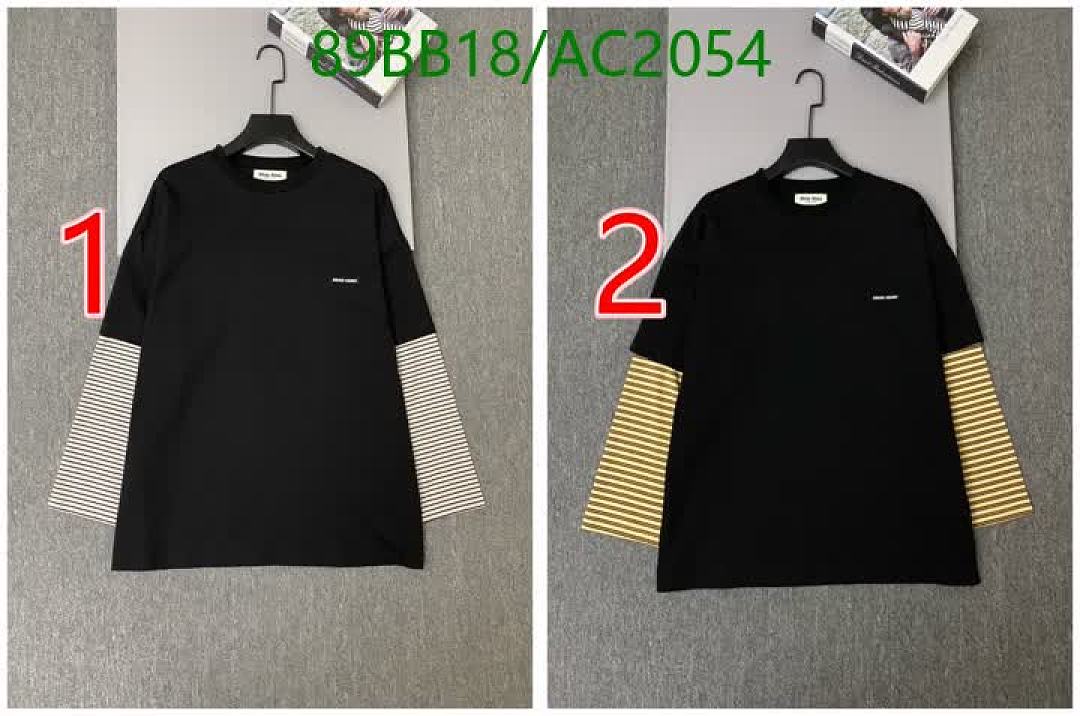 Miu Miu-Clothing Code: AC2054 $: 89USD