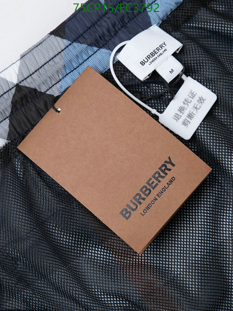 Burberry-Clothing Code: EC3792 $: 75USD
