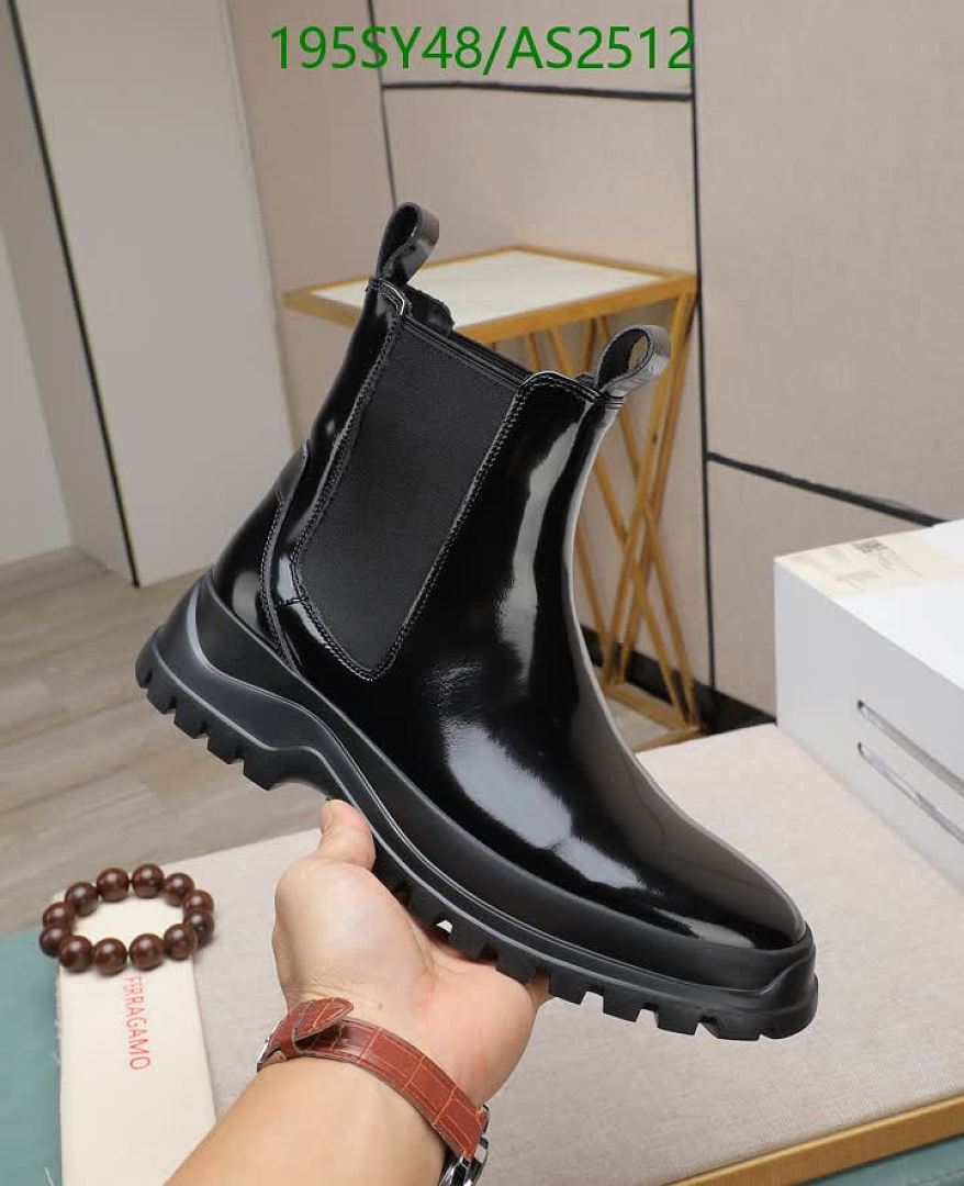Ferragamo-Men shoes Code: AS2512 $: 195USD