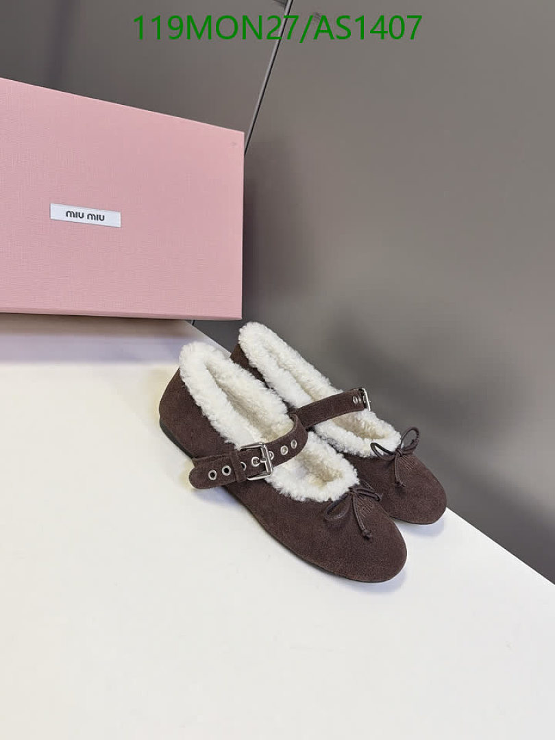 Miu Miu-Women Shoes Code: AS1407 $: 119USD