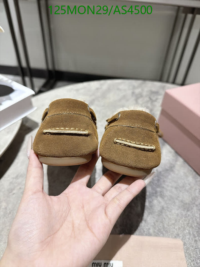 Miu Miu-Women Shoes Code: AS4500 $: 125USD