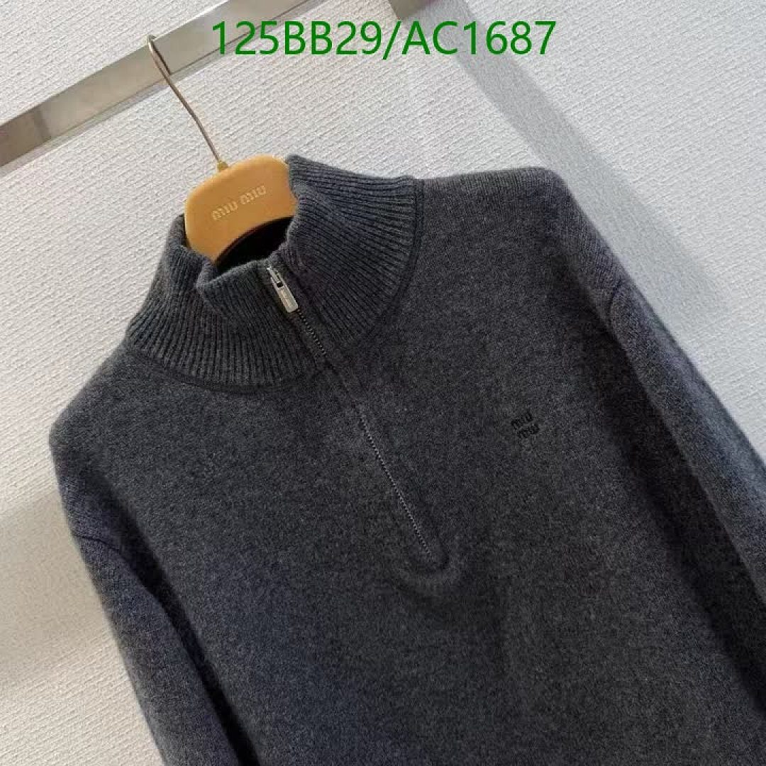 Miu Miu-Clothing Code: AC1687 $: 125USD