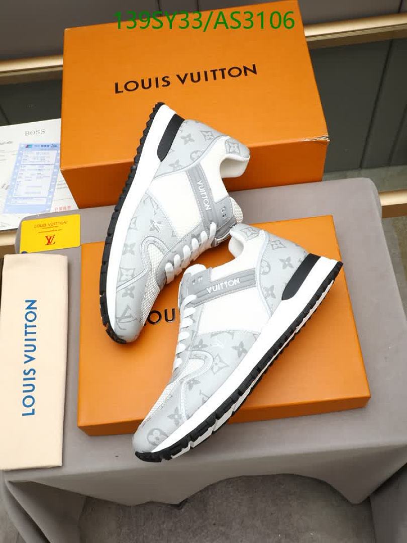 LV-Men shoes Code: AS3106 $: 139USD