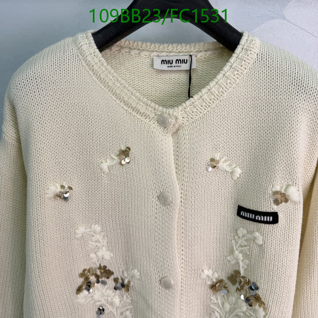 Miu Miu-Clothing Code: FC1531 $: 109USD