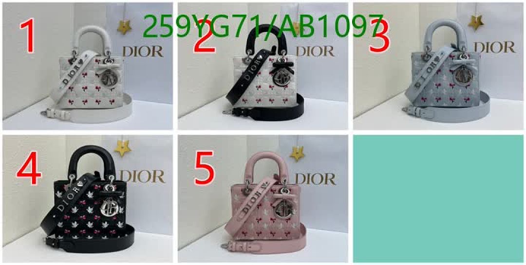 Dior-BagsMirror Quality Code: AB1097 $: 259USD