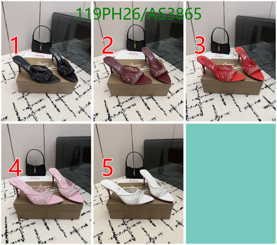 Christian Louboutin-Women Shoes Code: AS3865 $: 119USD