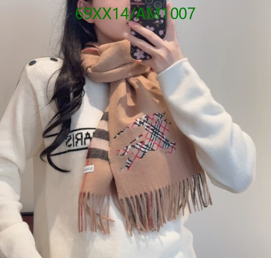 Burberry-Scarves Code: AM1007 $: 69USD