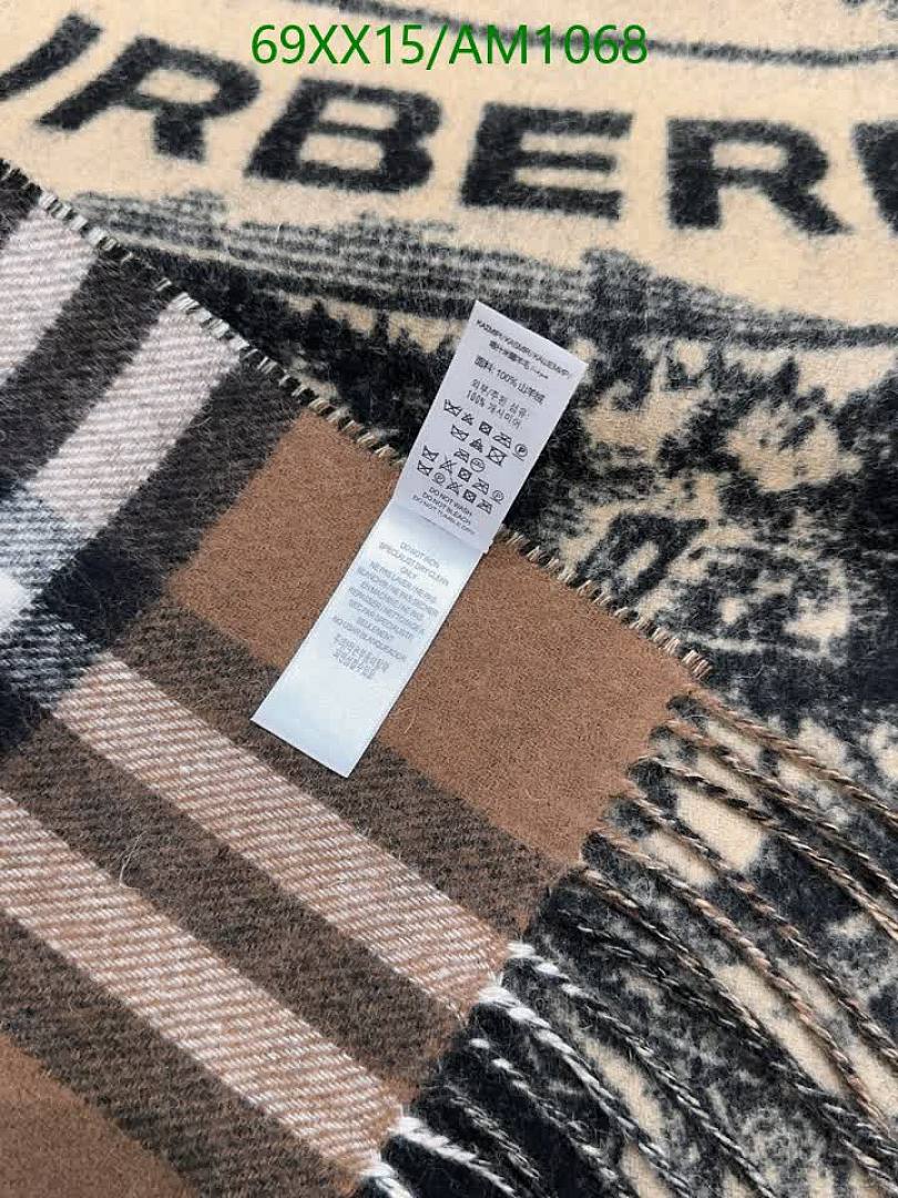 Burberry-Scarves Code: AM1068 $: 69USD