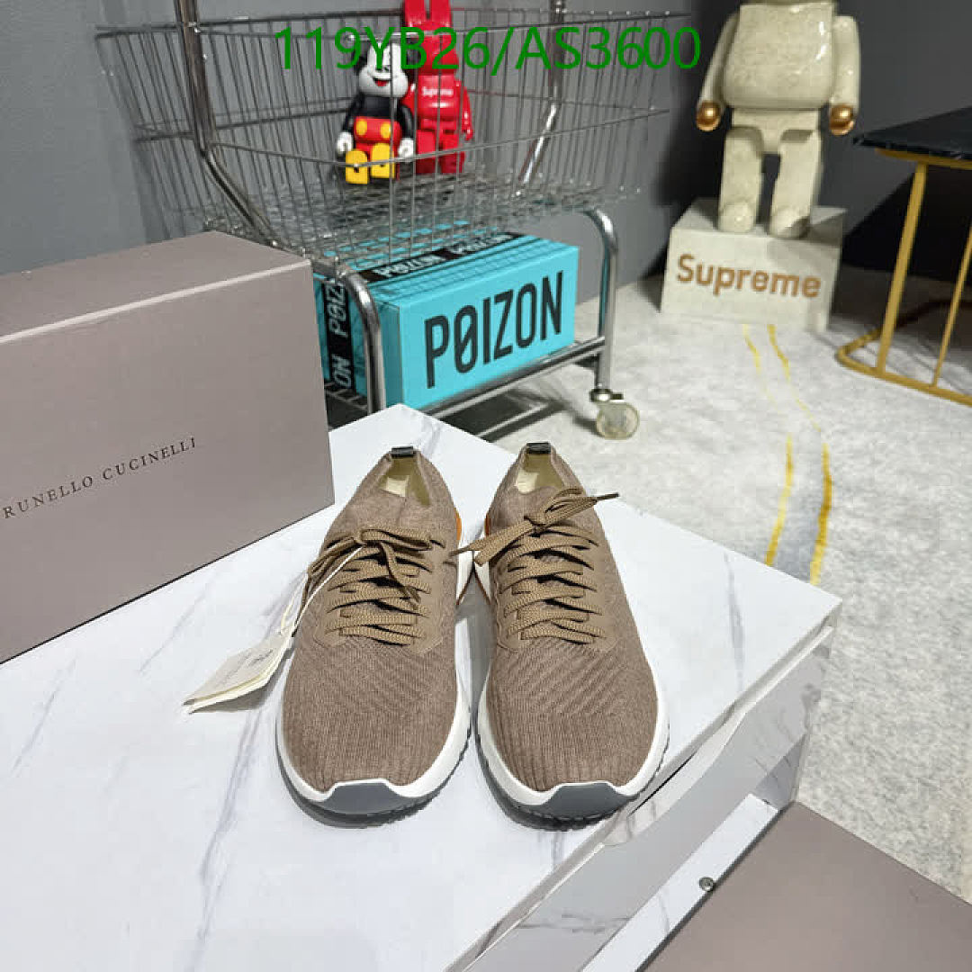 Brunello Cucinelli-Men shoes Code: AS3600 $: 119USD