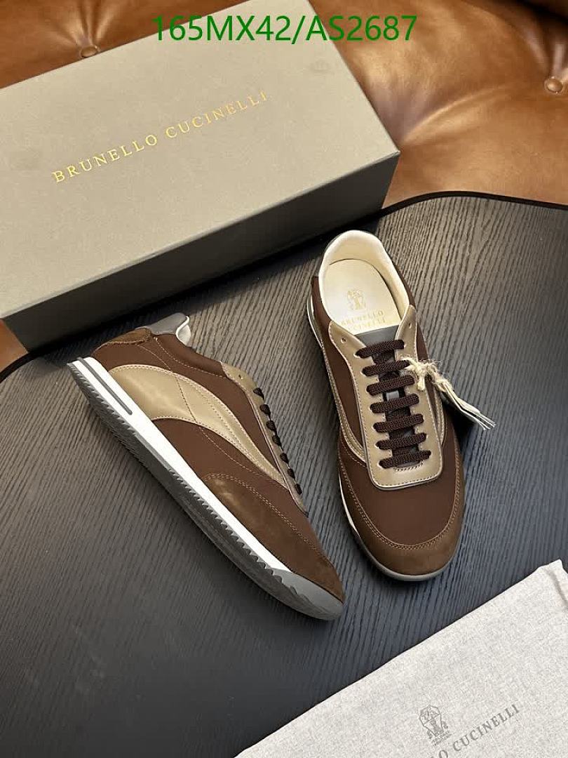 Brunello Cucinelli-Men shoes Code: AS2687 $: 165USD