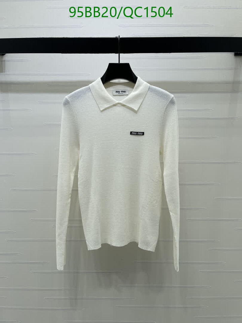 Miu Miu-Clothing Code: QC1504 $: 95USD