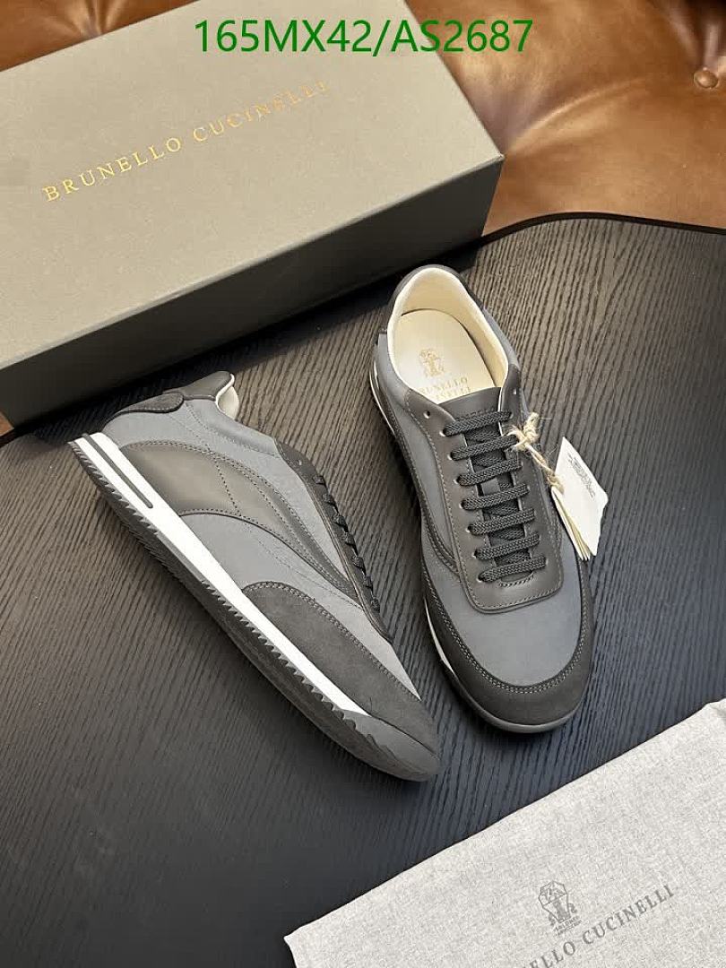 Brunello Cucinelli-Men shoes Code: AS2687 $: 165USD