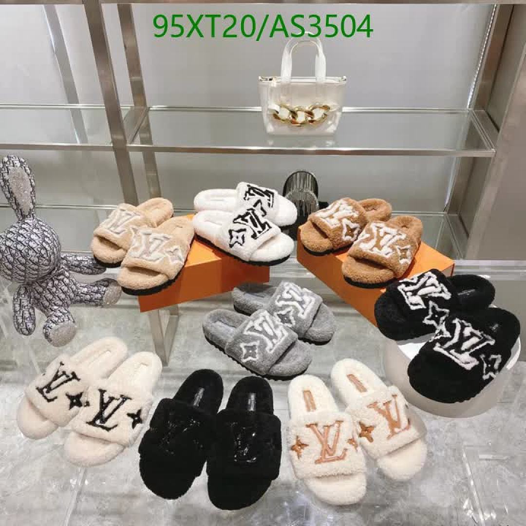 LV-Women Shoes Code: AS3504 $: 95USD