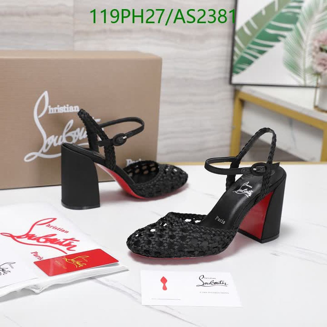 Christian Louboutin-Women Shoes Code: AS2381 $: 119USD