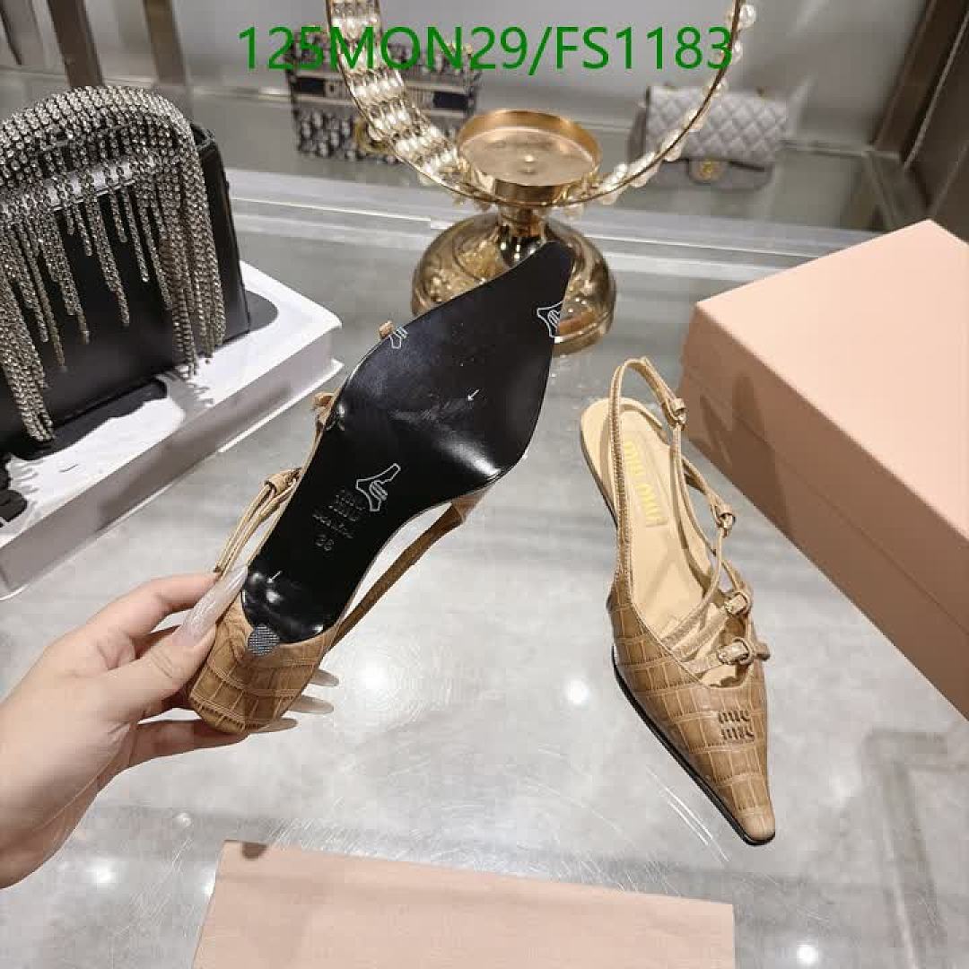 Miu Miu-Women Shoes Code: FS1183 $: 125USD