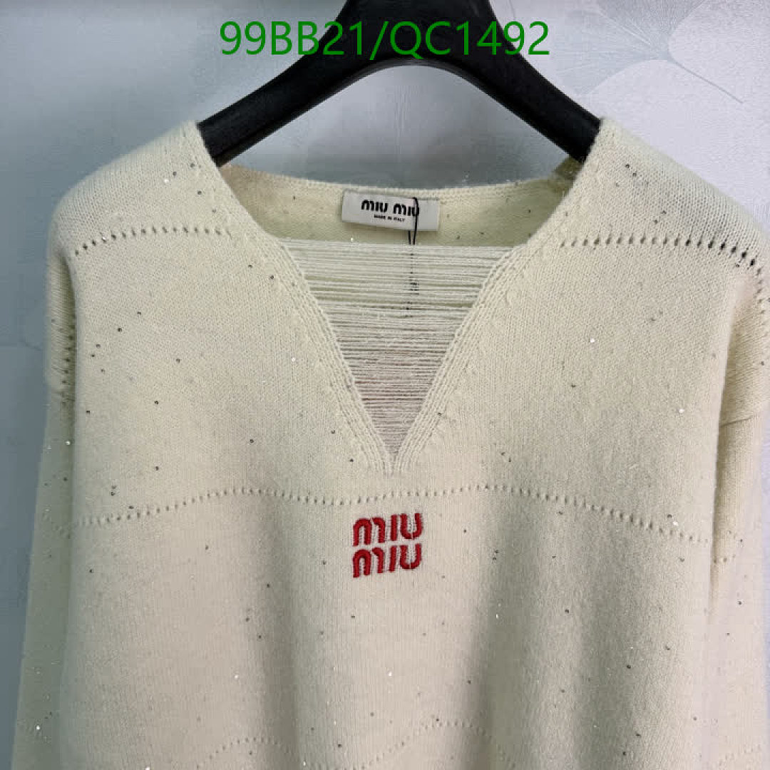 Miu Miu-Clothing Code: QC1492 $: 99USD