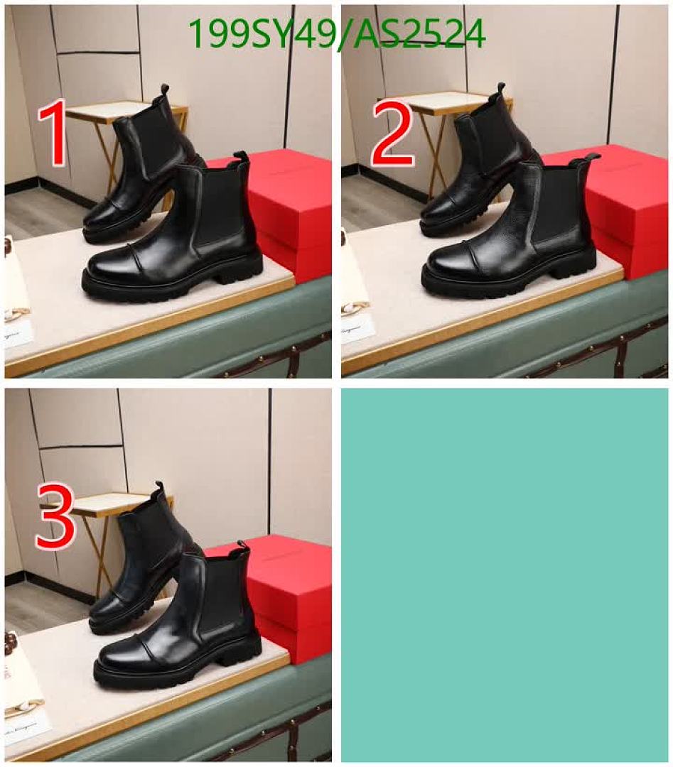 Ferragamo-Men shoes Code: AS2524 $: 199USD