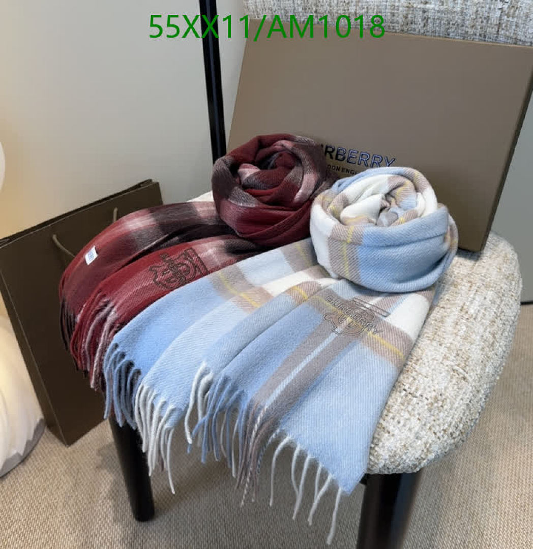 Burberry-Scarves Code: AM1018 $: 55USD