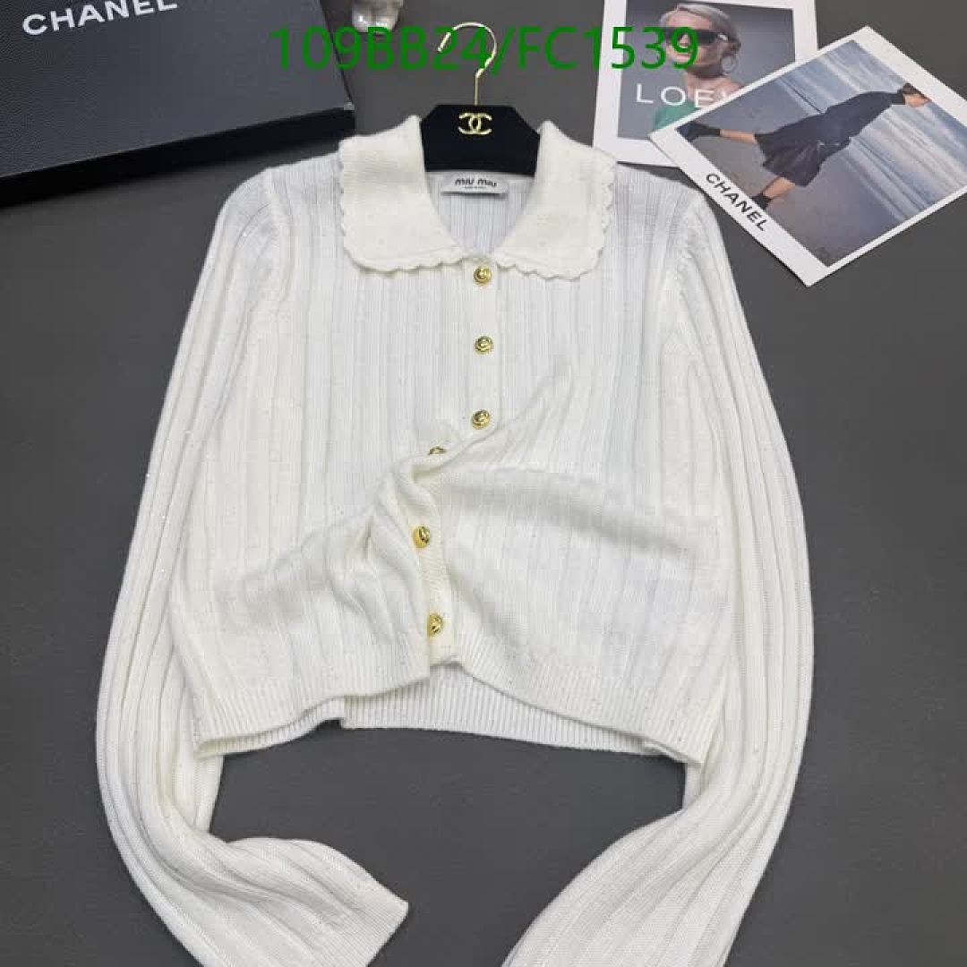 Miu Miu-Clothing Code: FC1539 $: 109USD