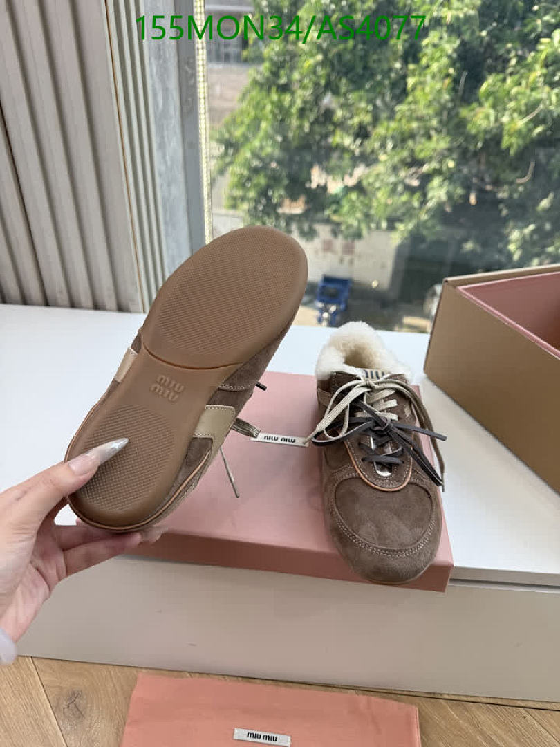 Miu Miu-Women Shoes Code: AS4077 $: 155USD