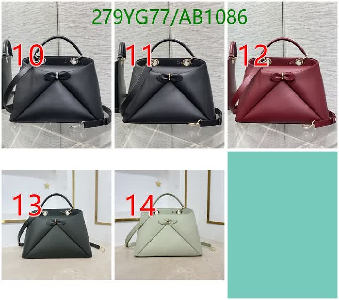 Dior-BagsMirror Quality Code: AB1086 $: 279USD