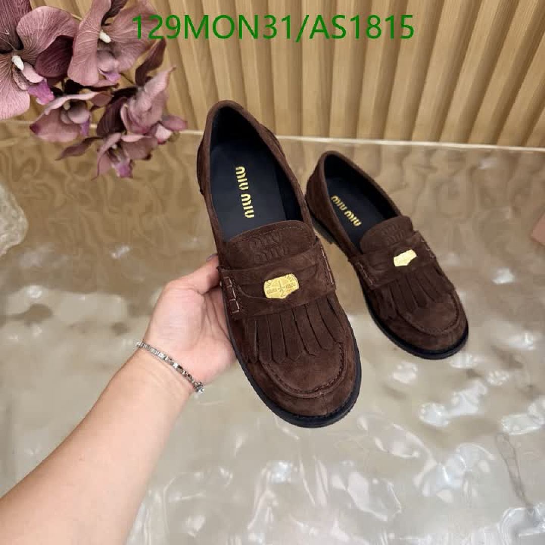 Miu Miu-Women Shoes Code: AS1815 $: 129USD