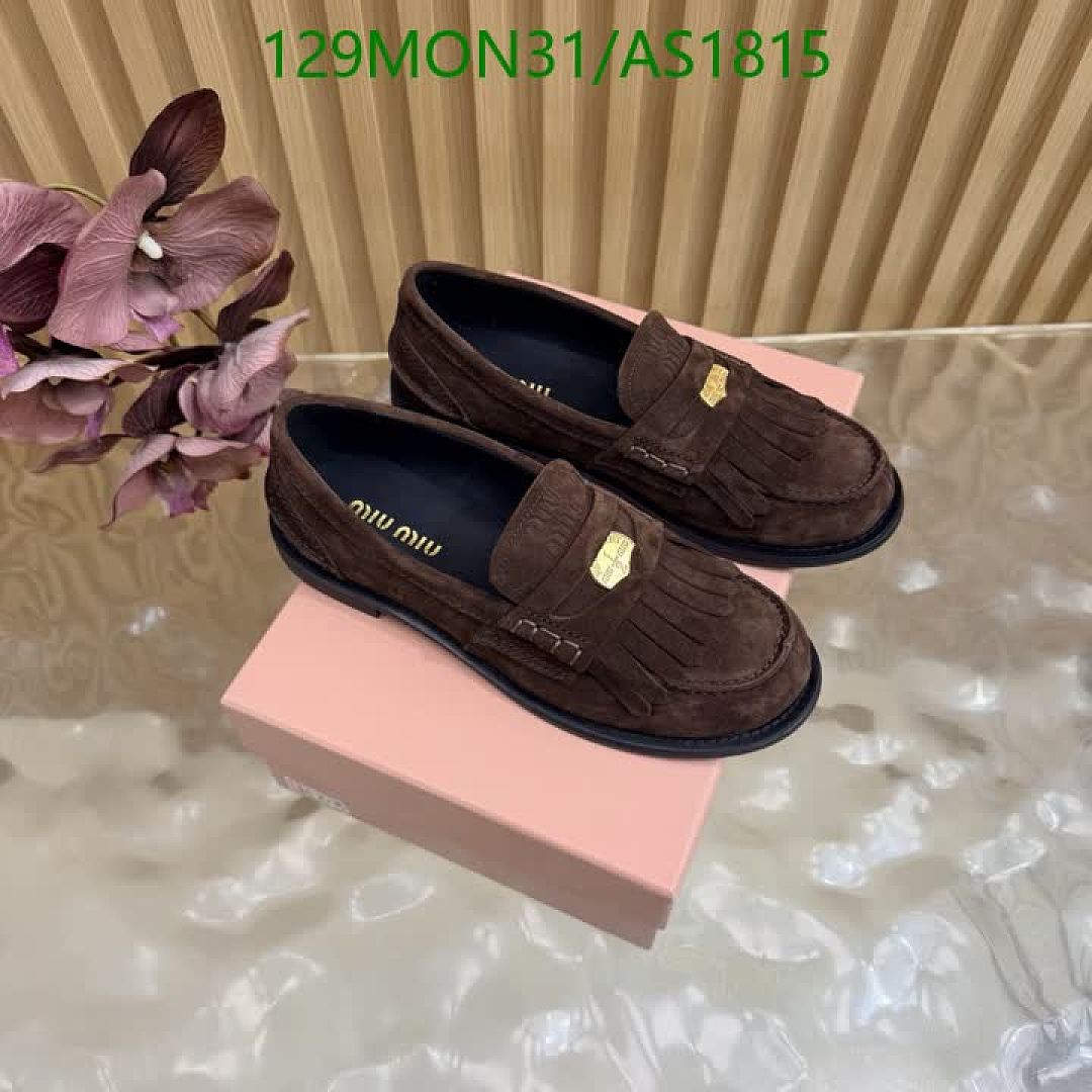 Miu Miu-Women Shoes Code: AS1815 $: 129USD