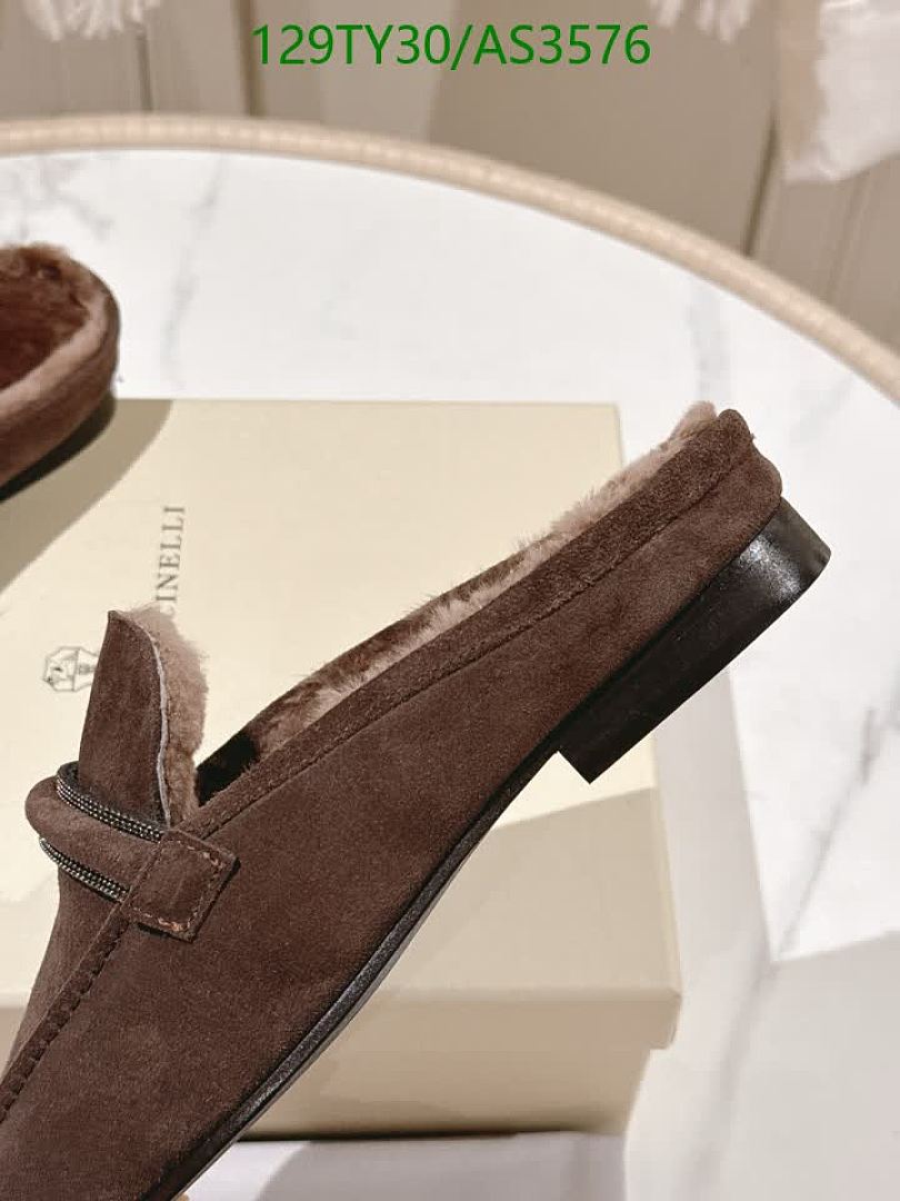 Brunello Cucinelli-Women Shoes Code: AS3576 $: 129USD