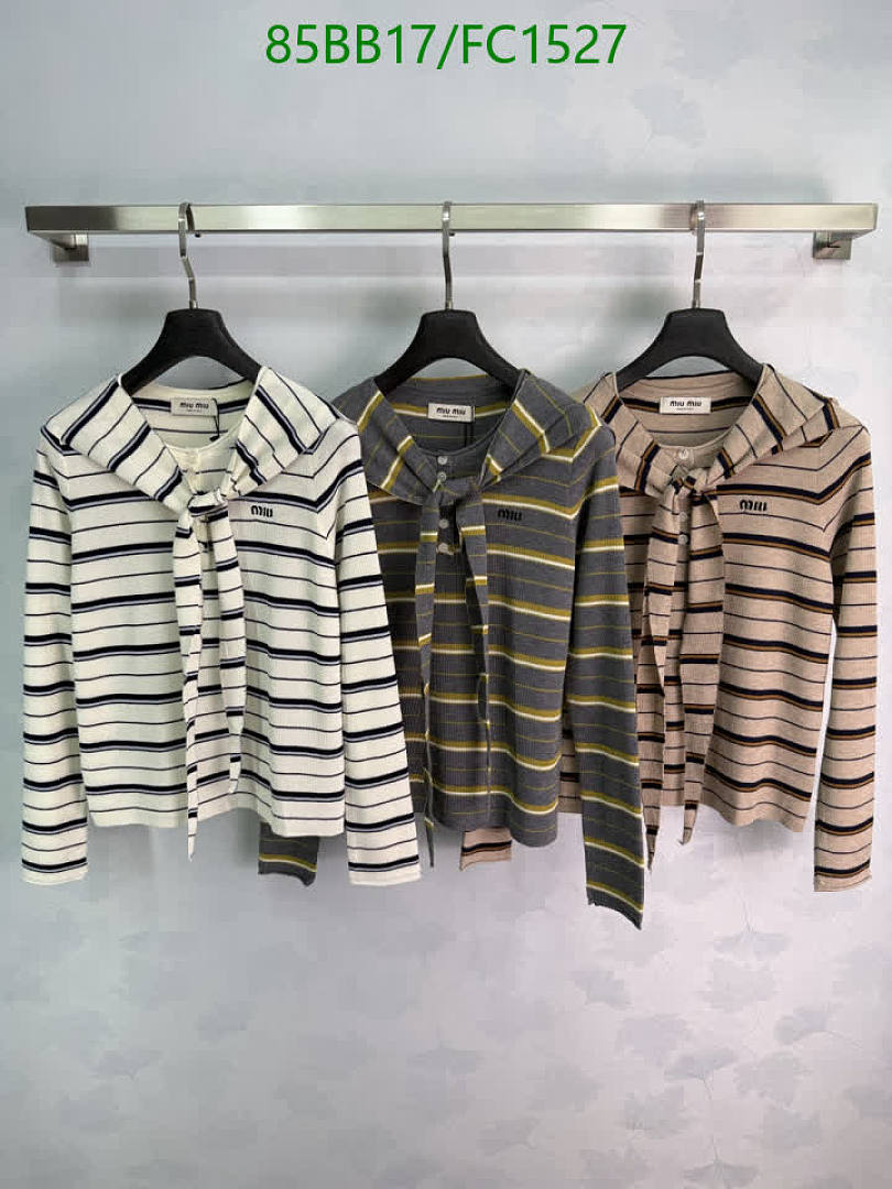 Miu Miu-Clothing Code: FC1527 $: 85USD