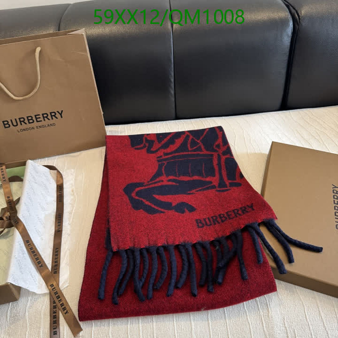 Burberry-Scarves Code: QM1008 $: 59USD