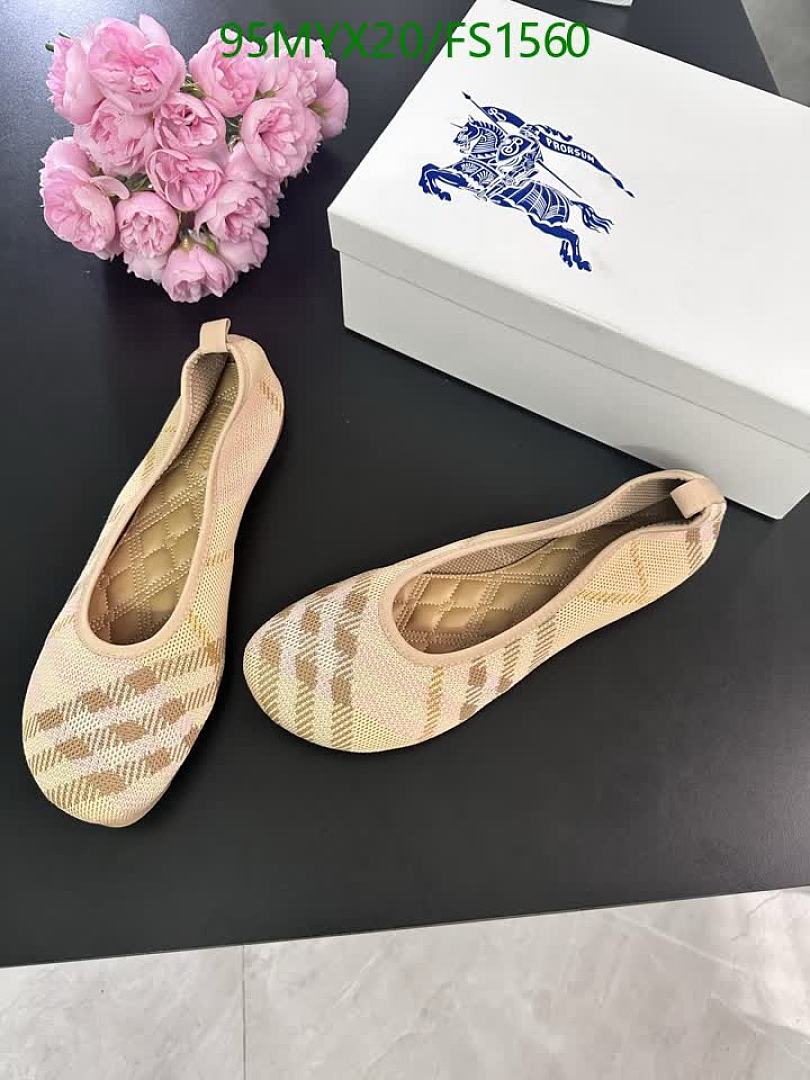 Burberry-Women Shoes Code: FS1560 $: 95USD