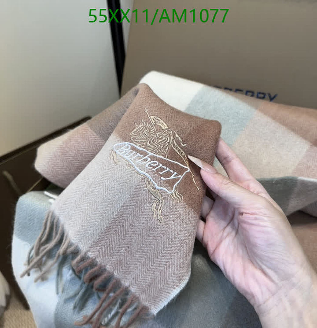 Burberry-Scarves Code: AM1077 $: 55USD