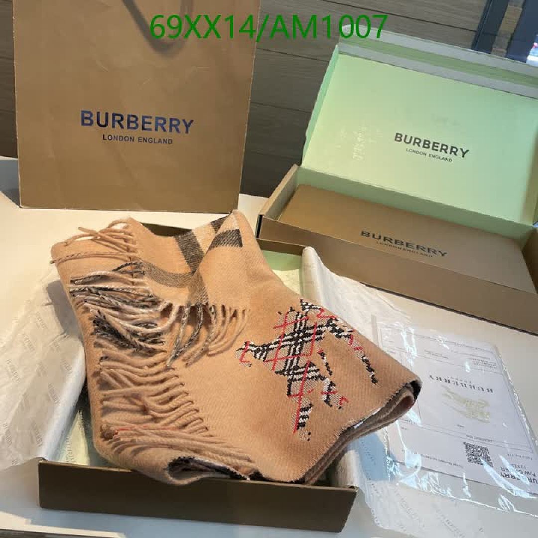 Burberry-Scarves Code: AM1007 $: 69USD
