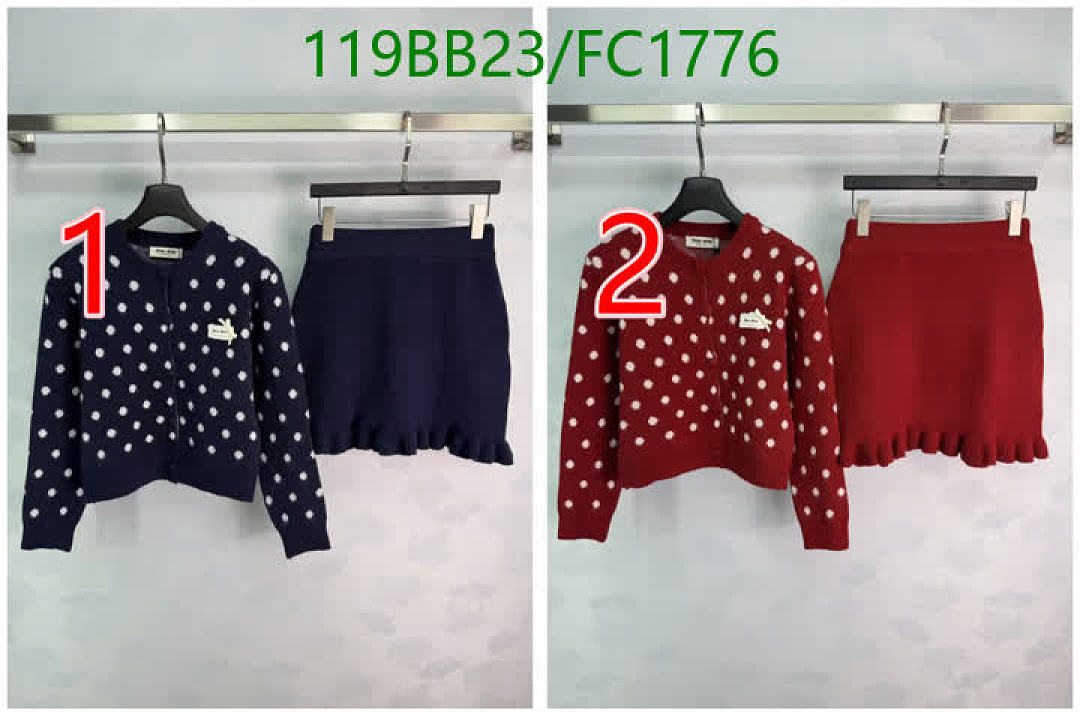 Miu Miu-Clothing Code: FC1776 $: 119USD