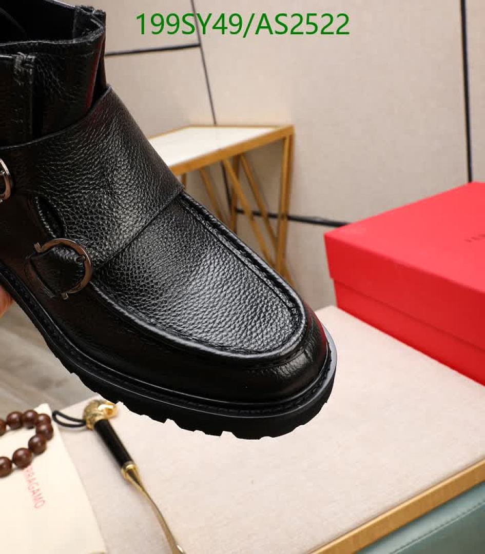 Ferragamo-Men shoes Code: AS2522 $: 199USD