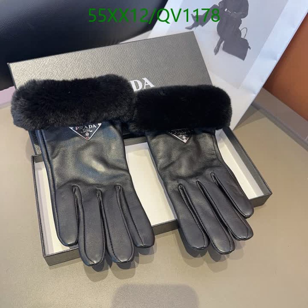 Prada-Gloves Code: QV1178 $: 55USD