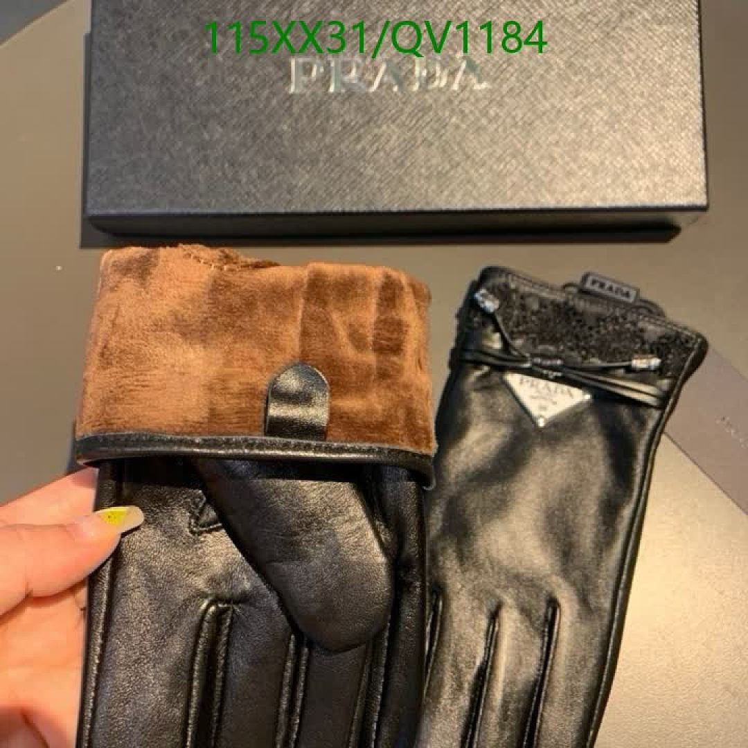 Prada-Gloves Code: QV1184 $: 115USD
