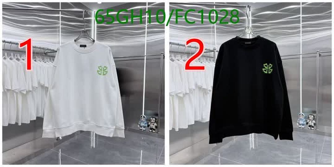 Balenciaga-Clothing Code: FC1028 $: 65USD